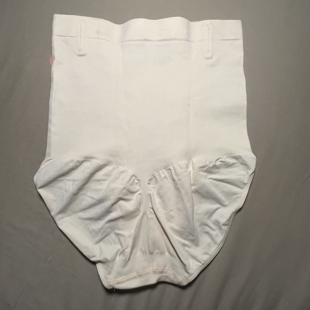 Shapermint Essentials Women's High Waisted Shaper Panty XL/2XL Beige Anti-Slip - Picture 2 of 6